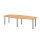 Hammerbacher Konferenztisch KT28C 2.800 x 720-740 x 1.300 mm (B x H x T) Spanplatte Farbe der Tischplatte: buche