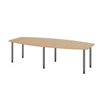 Hammerbacher Konferenztisch KT28C 2.800 x 720-740 x 1.300...
