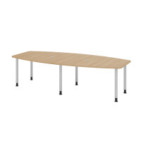 Hammerbacher Konferenztisch KT28C 2.800 x 720-740 x 1.300...