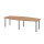 Hammerbacher Konferenztisch KT28C 2.800 x 720-740 x 1.300 mm (B x H x T) Spanplatte Farbe der Tischplatte: nussbaum