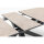 barths Gartentisch Torino 180/220 x 76 x 100 cm (B x H x T) Hochdrucklaminat anthrazit