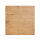 FEROS Tischplatte 70 x 1,2 x 70 cm (B x H x T) Hochdrucklaminat (HPL) teak
