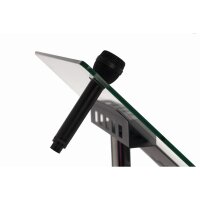 rocada Stehpult mobil LUXE 550 x 430 mm (B x T) Glas...