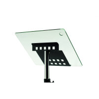 rocada Stehpult mobil LUXE 550 x 430 mm (B x T) Glas...