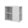 Hammerbacher Beistellcontainer Basic 400 x 720 x 800 mm (B x H x T) Spanplatte, melaminharzbeschichtet grau