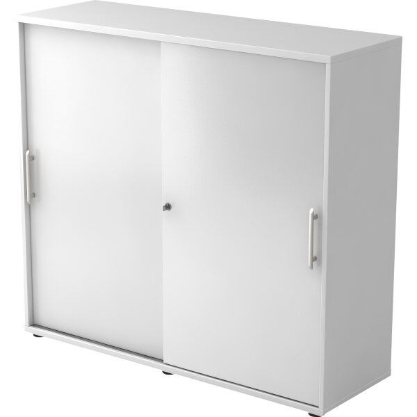 Hammerbacher Schiebetürenschrank 1.200 x 1.100 x 400 mm (B x H x T) weiß