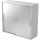 Hammerbacher Schiebetürenschrank 1.200 x 1.100 x 400 mm (B x H x T) Farbe der Front: silber Farbe des Korpus: weiß