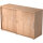 Hammerbacher Schiebetürenschrank 1.200 x 748 x 400 mm (B x H x T) nussbaum