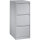 C+P Hängeregistraturschrank Acurado 433 x 1.045 x 590 mm (B x H x T) Stahl, lackiert weißaluminium