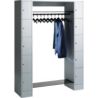 C+P Garderobenschrank Serie 8070 1.430 x 1.950 x 480 mm...