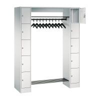 C+P Garderobenschrank Serie 8070 1.430 x 1.950 x 480 mm...