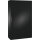 C+P Rollladenschrank Asisto 1.200 x 1.980 x 435 mm (B x H x T) 4 Fachböden schwarzgrau schwarzgrau