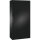 C+P Rollladenschrank Asisto 1.000 x 1.980 x 435 mm (B x H x T) 4 Fachböden schwarzgrau schwarzgrau