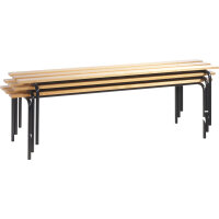 C+P Umkleidebank 1.600 x 460 x 460 mm (B x H x T) Buche...