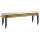 C+P Umkleidebank 1.600 x 460 x 460 mm (B x H x T) Buche schwarzgrau