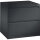 C+P Hängeregistraturschrank Acurado 787 x 733 x 590 mm (B x H x T) Stahl, lackiert schwarzgrau