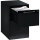 C+P Hängeregistraturschrank Asisto 440 x 698 x 600 mm (B x H x T) Stahl, lackiert Farbe der Front: schwarzgrau Farbe des Korpus: schwarzgrau