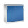 C+P Schiebetürenschrank Acurado 1.200 x 1.200 x 500 mm (B x H x T) 2 Fachböden Stahl, lackiert Farbe der Front: enzianblau Farbe des Korpus: lichtgrau