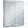 C+P Schiebetürenschrank Acurado 1.600 x 1.950 x 400 mm (B x H x T) 8 Fachböden Stahl, lackiert Farbe der Front: weißaluminium Farbe des Korpus: weißaluminium