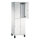C+P Kleiderspind Cambio 600 x 1.980 x 525 mm (B x H x T) 2 Abteile Stahl, lackiert Farbe der Front: lichtgrau Farbe des Korpus: lichtgrau