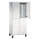 C+P Kleiderspind Cambio 800 x 1.980 x 525 mm (B x H x T) 2 Abteile Stahl, lackiert Farbe der Front: lichtgrau Farbe des Korpus: lichtgrau