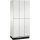 C+P Kleiderspind Cambio 900 x 1.950 x 525 mm (B x H x T) 3 Abteile Stahl, lackiert Farbe der Front: lichtgrau Farbe des Korpus: lichtgrau