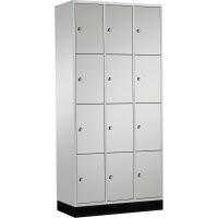C+P Schließfachschrank Intro 12 Fächer Stahl,...