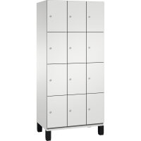 C+P Schließfachschrank Cambio 12 Fächer Stahl,...