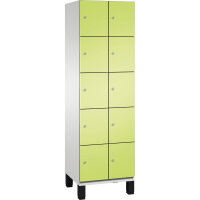 C+P Schließfachschrank Cambio 10 Fächer Stahl,...