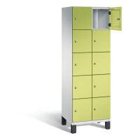 C+P Schließfachschrank Cambio 10 Fächer Stahl,...