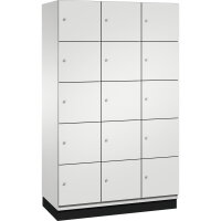 C+P Schließfachschrank Cambio 15 Fächer Stahl,...