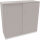 Schiebetürenschrank endless 1.200 x 1.133 x 442 mm (B x H x T) 4 Fachböden Holz lichtgrau