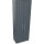 Flügeltürenschrank endless 800 x 2.221 x 442 mm (B x H x T) 5 Fachböden Holz Farbe: lavagrau silberaluminium