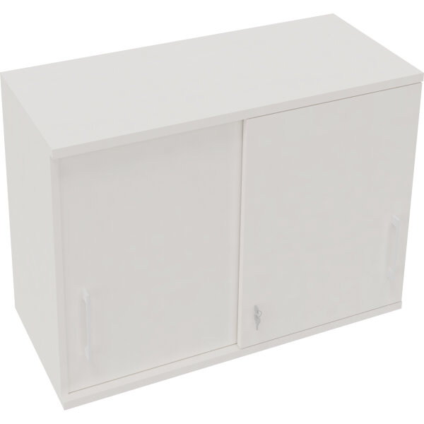 Aufsatzschrank endless Schiebetürenschrank endless 1.000 x 736 x 442 mm (B x H x T) 1 Fachboden Holz diamantweiß
