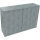 Aufsatzschrank endless Schiebetürenschrank endless 1.600 x 1.088 x 442 mm (B x H x T) 4 Fachböden Holz beton hell