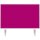 magnetoplan® Tischtrennwand VarioPin 80 x 50 cm (B x H) 2cm schwer entflammbar pink