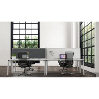 magnetoplan® Tischtrennwand VarioPin 160 x 50 cm (B x...