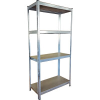 pro-bau-tec Grundregal 750 x 1.500 x 300 mm (B x H x T) 4...