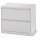 Hängeregistraturschrank BASE LINE 840 x 720 x 620 mm (B x H x T) Stahl, pulverbeschichtet lichtgrau