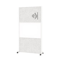 MAUL Stellwand MAULconnecto 100 x 182 cm (B x H)...