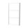 MAUL Stellwand MAULconnecto 100 x 182 cm (B x H) Zweibeinstativ Stahl weiß