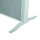 MAUL Stellwand MAULconnecto 100 x 182 cm (B x H) Zweibeinstativ 100 % PES-Fasern, 20 % recycelt weiß, hellgrau