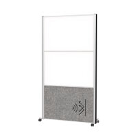 MAUL Stellwand MAULconnecto 100 x 182 cm (B x H)...