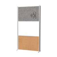 MAUL Stellwand MAULconnecto 100 x 182 cm (B x H)...