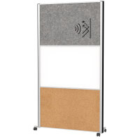 MAUL Stellwand MAULconnecto 100 x 182 cm (B x H)...