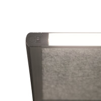 MAUL Stellwand MAULconnecto Uplight 100 x 182 cm (B x H)...