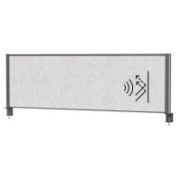 MAUL Tischtrennwand MAULconnecto 160 x 51,5 cm (B x H)...