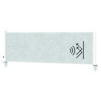 MAUL Tischtrennwand MAULconnecto Uplight 160 x 50 cm (B x...