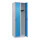 C+P Kleiderspind Classic PLUS 600 x 1.850 x 500 mm (B x H x T) 2 Abteile Stahl Farbe der Front: lichtbalu Farbe des Korpus: lichtgrau