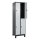 C+P Kleiderspind Classic PLUS 600 x 1.950 x 500 mm (B x H x T) 2 Abteile Stahl Farbe der Front: lichtgrau Farbe des Korpus: schwarzgrau